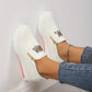 💎 60% OFF! 💎 Women's Casual Platform Slip-On Orthopedic Sneakers – 3-Arch Support, Non-Slip & All-Day Comfort 👟🩺