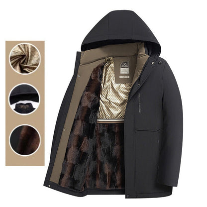 ✨New Arrival✨Men’s Winter Thermal Thick Hooded Parka Coat