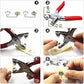 ✂️ LIMITED‑TIME 50% OFF! ⚡ DIY Button‑Sewing Kit – Rust‑Proof Copper Snaps, Hand Plier, Multi‑Colour ✨