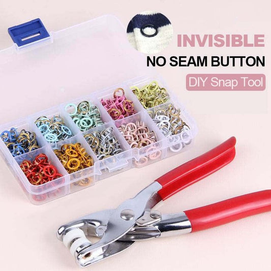 🎉 2026 Sale — Over 15,000 Sold! 💞 Snap Button DIY Craft Kit – Creative Fun 🌸