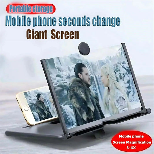 💎 50% OFF! 💎 Thin Foldable Phone Screen Amplifier – 3–4X HD Magnification, No Battery Needed & Built-in Stand 📱
