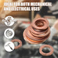 🔧 LIMITED‑TIME 50% OFF! ✨ 100/200 PCS Copper Flat Washer Assortment Kit – Corrosion‑Resistant, Sealing, Convenient ✨