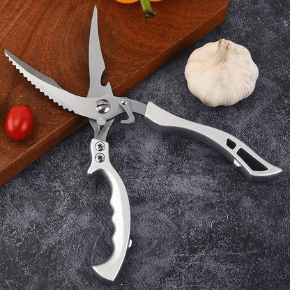 💎 -50% ON POWERFUL BONE SCISSORS! 💎 Multi-Functional Sharp Shear for Kitchen & Outdoor Use ✨