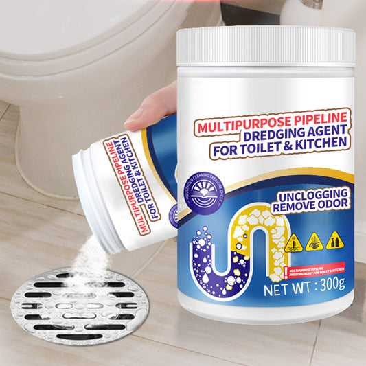 🚿 LIMITED-TIME 50% OFF! ✨ Multipurpose Pipeline Dredging Agent – Powerful, Odor-Eliminating, Safe 🔧