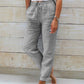 💎 50% OFF! 💎 Women's Elastic Waist Cotton-Linen Wide Leg Pants – Breathable, Adjustable & Perfect for Spring/Summer 👖🌿