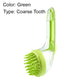 🐾 Buy 1 Get 1 Free! 🌿 Pet Bath Brush – Long Handle, Shampoo Dispenser, 2 Bristle Types, Easy Grip 🧴