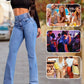 🎁2026 New Arrivals 55% OFF👖Stretch Flare Jeans With A High Waist