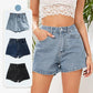 🩳 LIMITED-TIME 50% OFF! ✨ Women's High-Waist Denim Shorts – Loose Fit, 4 Pockets, 3 Colors ☀️