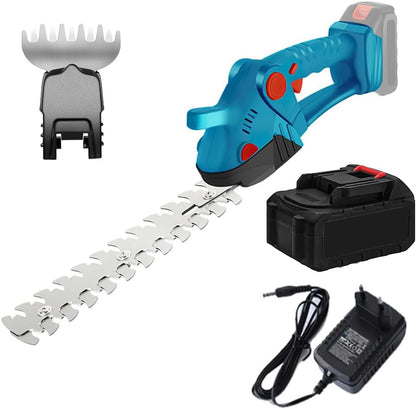 ✂️ LIMITED-TIME 50% OFF! ✨ Cordless Handheld Hedge Clippers – Lithium, 2-in-1, Lightweight 🌿