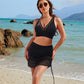 🏖️ TIME-LIMITED: 50% OFF! High Waisted Swim Skirt Bikini Set – Tummy Control, Mesh Accents & Adjustable Drawstring ✨🌊