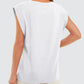 👕 LIMITED-TIME 50% OFF! 💥 Solid Color Round Neck Cap Sleeve Top – Soft Fabric, Versatile, Feminine ✨
