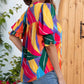🌸 LIMITED TIME 50% OFF! 💃 Women's Floral V-Neck Puff Sleeve Blouse – Romantic, Flowery, Soft Fabric ✨