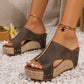 💎 -50% ON WEDGE SANDALS! 💎 Studded Details, Orthopedic Support & Breathable for All-Day Comfort ✨