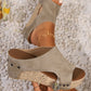 💎 -50% ON WEDGE SANDALS! 💎 Studded Details, Orthopedic Support & Breathable for All-Day Comfort ✨