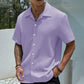 👔 LIMITED-TIME 50% OFF! 💥 Men's Textured Button Front Shirt – Premium Fabric, Tailored Fit, Versatile Style ✨