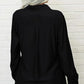 👔 LIMITED-TIME 50% OFF! 💥 Women's Solid Lapel Long Sleeve Button-Down Shirt – V-Neck, Chest Pockets, Loose Fit ✨