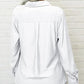 👔 LIMITED-TIME 50% OFF! 💥 Women's Solid Lapel Long Sleeve Button-Down Shirt – V-Neck, Chest Pockets, Loose Fit ✨