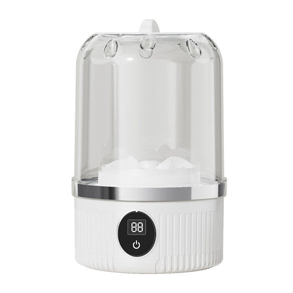 🧺 LIMITED-TIME 50% OFF! ⚡ Wireless Charging Mini Washing Machine – Portable, Cordless, Compact ✨