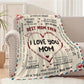 🛋️ LIMITED-TIME 50% OFF! ❤️ Ultra Soft Flannel Warm Blanket – Cozy, Cute Messages, Perfect Gift for Mom 🎁