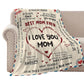 🛋️ LIMITED-TIME 50% OFF! ❤️ Ultra Soft Flannel Warm Blanket – Cozy, Cute Messages, Perfect Gift for Mom 🎁
