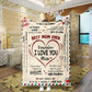 🛋️ LIMITED-TIME 50% OFF! ❤️ Ultra Soft Flannel Warm Blanket – Cozy, Cute Messages, Perfect Gift for Mom 🎁