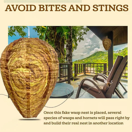 💎 50% OFF! 💎 Hanging Wasp Deterrent for Hornets – Non-Toxic, Chemical-Free & Weather-Resistant 🐝🚫