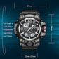 ⌚ LIMITED TIME 60% OFF! 💦 Men's Fashion Multifunctional Waterproof Luminous Watch – 50M, Shockproof, Night Vision 🌃
