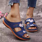 Women's Comfortable Open-Toe Platform Slippers