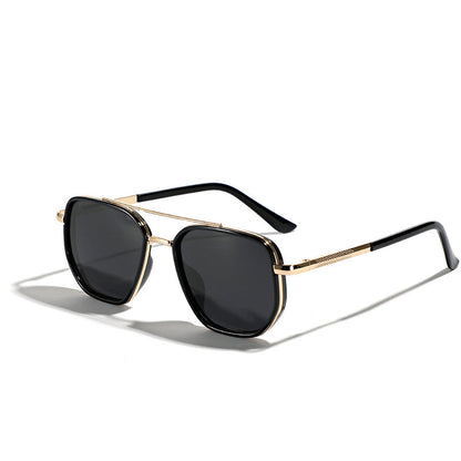 🕶️ LIMITED-TIME 50% OFF! 💥 Geometric Double-Beam Polarized Sunglasses – UV400, Retro, Lightweight ✨