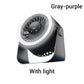 💎 50% OFF! 💎 Mini Portable Rechargeable Wall-Mounted Fan with LED Light – 360° Cooling, 100-Speed Control & USB-C Charging