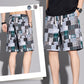 🩳 LIMITED-TIME 50% OFF! ✨ Men's Casual Color-Block Shorts – Bold Panels, Elastic Waist, Breathable 🔥