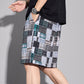 🩳 LIMITED-TIME 50% OFF! ✨ Men's Casual Color-Block Shorts – Bold Panels, Elastic Waist, Breathable 🔥