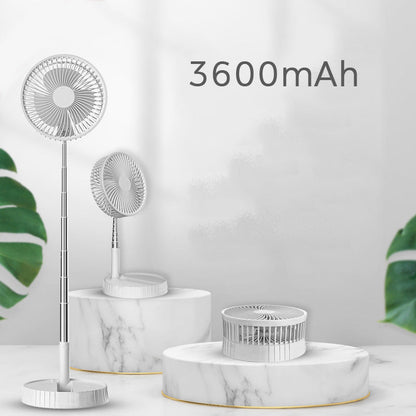 🍃 LIMITED-TIME 54% OFF! ✨ Rechargeable Foldable Mini Fan – Portable, 4 Speeds, Height Adjustable 🔄