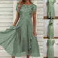 🎉 2026 Sale — Over 31,000 Sold! 💞 Women's Elegant Round Neck Dress – Graceful Style for Every Moment 🌸