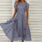 🎉 2026 Sale — Over 31,000 Sold! 💞 Women's Elegant Round Neck Dress – Graceful Style for Every Moment 🌸