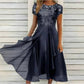 🎉 2026 Sale — Over 31,000 Sold! 💞 Women's Elegant Round Neck Dress – Graceful Style for Every Moment 🌸