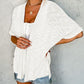 🧥 LIMITED-TIME 50% OFF! ✨ 2026 Stylish Flowy Short Sleeve Cardigan – Lightweight, Breezy, Versatile Layering Piece 🌸