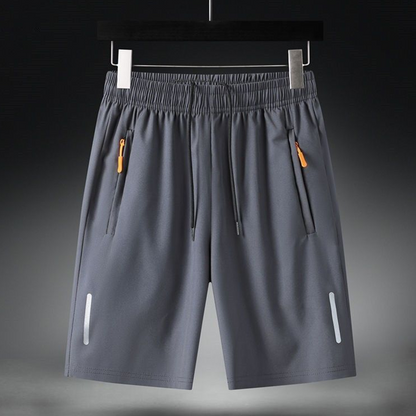 💎 -50% ON MEN'S ELASTIC SUMMER SHORTS! 💎 Breathable, Zippered Pockets & Stretch Fit🩳❄️