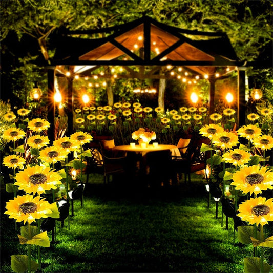 🌻 LIMITED-TIME 50% OFF! ✨ Sunflower Solar Lights – IP65 Waterproof, 14H Glow, Auto Dusk-to-Dawn 🌙