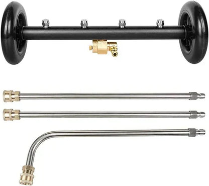 💎 50% OFF! 💎 Versatile Pressure Undercarriage Cleaner Nozzle – Dual-Mode Jet, Long Hose & Paint-Safe Design 🚗💦