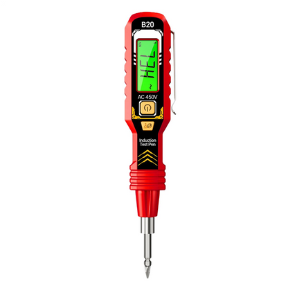 🔥 50% OFF! 🔍 Non-Contact Voltage Tester with LCD Display – Detects AC 12-1000V, Audible/Visual Alerts & Built-in LED Light 🛠️