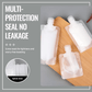 🌷 LIMITED‑TIME 50% OFF! ✈️Portable Travel Fluid Makeup Packing Bag(10 Pcs）