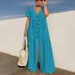 👗 LIMITED-TIME 50% OFF! 💥 Women's Fashion V-Neck Loose Jumpsuit – Wide Leg, Pockets, Breathable ✨