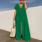 👗 LIMITED-TIME 50% OFF! 💥 Women's Fashion V-Neck Loose Jumpsuit – Wide Leg, Pockets, Breathable ✨