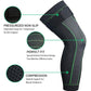 🦵 LIMITED-TIME 50% OFF! ⚡ Tourmaline Self-Heating Acupressure Knee Sleeve – Pain Relief, 360° Fit, Breathable ✨