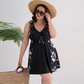 👙 LIMITED-TIME 50% OFF! 💥 Women's Printed Sleeveless V-Neck Swimdress – Built-in Shorts, Flattering Fit, Quick Dry ✨