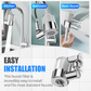 💦✨ NEW! 720° Rotating Faucet Filter Nozzle Set – Clean Water & Perfect Spray in One!