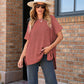 👕⏰ 50% OFF NOW! Women’s Loose Knit Top – Soft Short Sleeve, Breathable & Easy-Care for Everyday Wear ✨