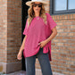 👕⏰ 50% OFF NOW! Women’s Loose Knit Top – Soft Short Sleeve, Breathable & Easy-Care for Everyday Wear ✨