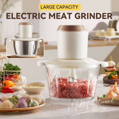 💎 50% OFF! 💎 Large Capacity Electric Meat Grinder – 1.8L Bowl, 300W Powerful Motor & Multifunctional for Meat, Veggies & Nuts 🥩🥕